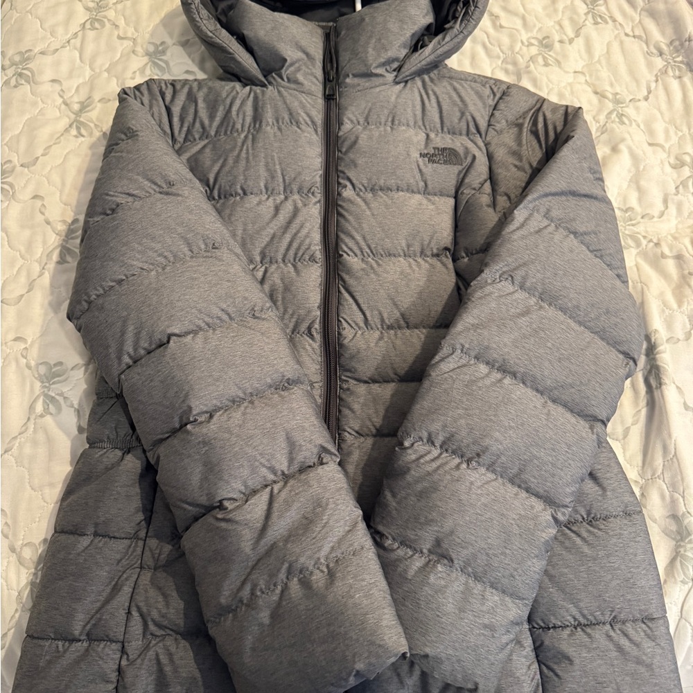 The North Face Charcoal Hooded Jacket